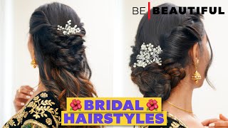 Trending Bridal Hairstyle Ideas | Hair Styling Ideas For Engagement & Reception | Be Beautiful