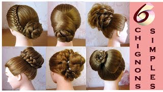 6 Easy And Beautiful Hairstyle Tricks ♥️ Latest Wedding/Party Hairstyles ♥️ Trending Hairstyles
