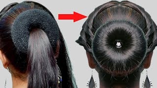 2 New Bun Hairstyles For Wedding & Party | Trending Hairstyle | Party Updo Hairstyle