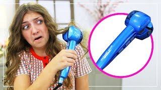 Will The Miracurl Eat Or Curl Your Hair? | Fab Or Fail | Cute Girls Hairstyles & Kamri