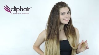 Dip Dye (Ombre) Hair Extensions By Cliphair.Co.Uk