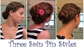 Easy Breezy Summer Updos With Goody Spin Pins
