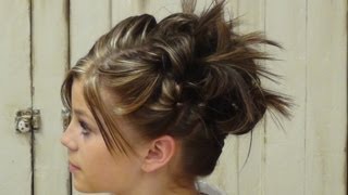 Updos For Short Hair Tutorial And Hairstyles For Short Hair By Radona