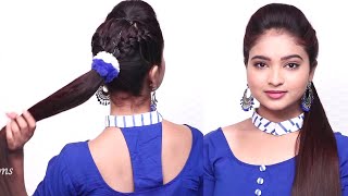Stylish Hairstyle For Party || Trending Hairstyles || Easy Hairstyles For Party