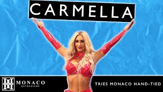 Monaco Hair Extensions | Carmella - American Professional Wrestler