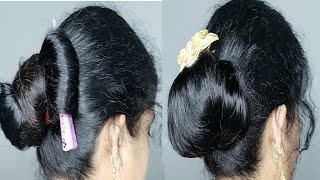 2 Latest Bun Hairstyle With Rubberband ! New Trending Hairstyles 2021 ! Easy Prom Hairstyles Updo