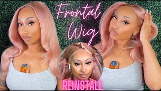 How To Re Install Lace Frontal Wigs | *Very Detailed | For Beginners