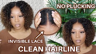 Invisible Hd Lace Ombre Bob Wig Install| So Easy! No Work Needed!! Ft. Rpghair
