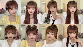 Quick & Easy 15 Hairstyle Tutorial  Prom Hairstyles Korean Style For Girls