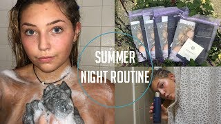 My Summer Night Routine // My Hair Care Routine And Giveaway! | Reilly Koebel