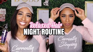 Night Hair Care | My Simple Moisture Seal And Wrap Nighttime Routine