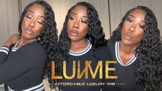 5X5 Invisible Lace Closure Water Wave Wig Install Ft Luvme Hair | Theraesymone