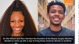 Um Students Open A Vending Machine Filled With Black Hair Care Products