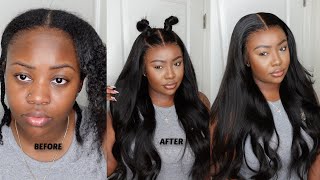Pay $110 2Day! 13X6 Hd Lace Fake Scalp Wig Install | Wig Transformation! | Hairvivi
