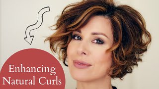 How To Style Layered, Short Natural Curly Hair | Dominique Sachse