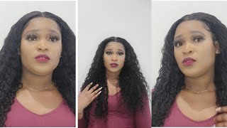 Affordable Deep Wave Wig | Lace Front Wig | Ft Adugii Hair | 13X4 Deep Wave Wig
