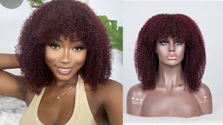 "My Everyday Wig!! No Lace No Glue 3 Min Install Ft.Curlscurls"