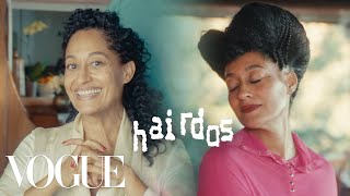 Tracee Ellis Ross Gets A New Hairdo While Talking Hair Care And Her Mom | Vogue