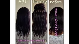 Brazilian Knots Natural Fusion(Sm) Hair Extensions Guide + Masterclass!