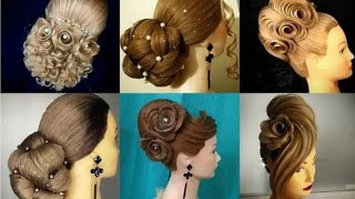 Curly Hairstyles/Braids Hairstyles/Short Hair Styles/Unique Hairstyle For Wedding @Khushbustyle