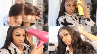 What Lace ??? 5X5 Hd Lace Wig Transformation! | Ft. Nadula Hair