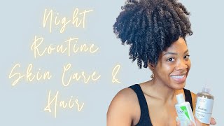 My Night Routine For Skin Care & Hair