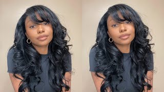 Watch Me Install And Style This 13X4 Body Wave Lace Front Wig | Ft. Hurela Hair