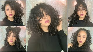 Cute Easy Hairstyles For Short Curly Hair | Yeislin Ruiz