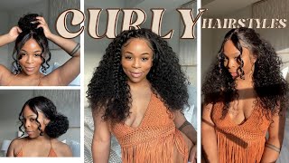 Easy Curly Hairstyles | Spring 2022 Ft. Wowafrican