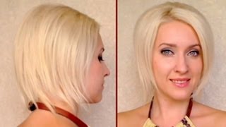 How To Fake Short Hair Faux Bob Hair Tutorial Updo For Medium Long Hair With And Without Layers