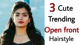 3 New Trending Hairstyle For Raksha Bandhan - Easy Front Hairstyle | Simple Hairstyle|Cute Hairstyle