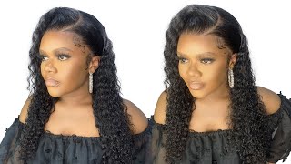 Wow! Complete Melt Downwatch Me Install A Deep Curl Frontal Wig/ Upretty Hair