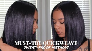 How To: Diy Sweat-Proof Quickweave?? Must-Try | Updated Method
