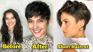 Long To Short Pixie Haircut Transformation 2022 | Short Haircut For Women