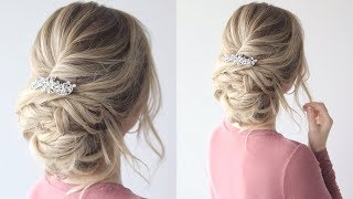 How To: Messy Updo | Bridal Hairstyle