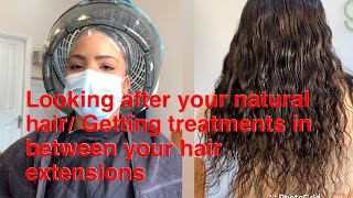 Looking After Your Natural Hair/ Treatments Before Hair Extensions