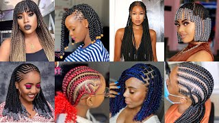 New & Latest Braids Hairstyles For Black Women | Cute