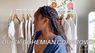 Quick Easy Goddess Bohemian Braids | Cheap & Under 4Hrs! Perfect Summer Hairstyle For Black Women