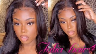 Best Brazilian Wig ...Ever || 90'S Inspired Layered Lace Front Wig 13X4|| Julia Hair