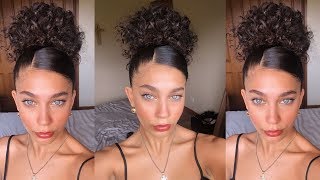 Easy Formal Hairstyle For Naturally Curly Hair | Jayme Jo