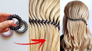  New Hairstyle For Wedding And Party Using Spiral Hairband || Trending Hairstyle || Party Updo