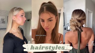 Cute Prom Hairstyles Tutorial And Ideas | Tiktok Compilation