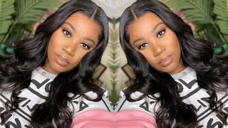 So Realistic!!!  Melted & Laid I 13X4 Hd Body Wave Lace Frontal Wig | Westkiss Hair
