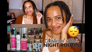 Natural Nighttime Hair Care Routine