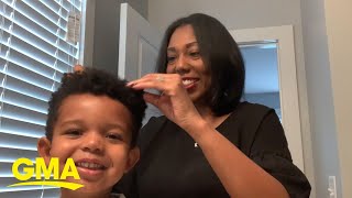 Couple Turned Their Love Of Natural Hair Into A Hair Care Line For Multicultural Boys L Gma Digital