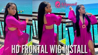 Best Vacation Hair! Hd Lace Frontal Wig Install Ft Alipearl Hair