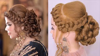 Bridal Juda Hairstyles For Wedding Updos L Kashees Bridal Hairstyle L Indian Latest Bridal Hairstyle