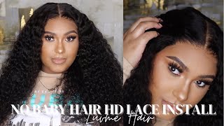 No Baby Hair Install | Luvme 5X5 Hd Lace Deep Wave Wig