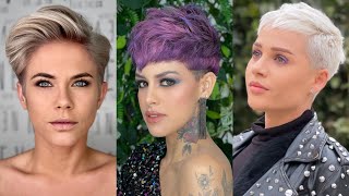 Women Latest Short Pixie Haircut Ideas Most Viral Haircut 2022 | Popular Pixie Haircut