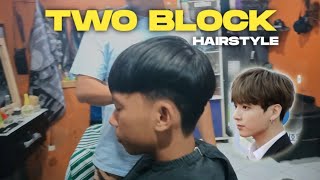 Cukur Ala Oppa Oppa Korea | Two Block Hairstyle | Jyt Official